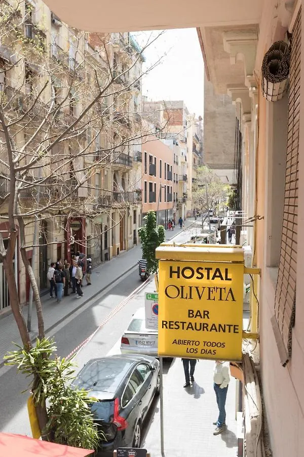 Hostal Oliveta Barselona İspanya